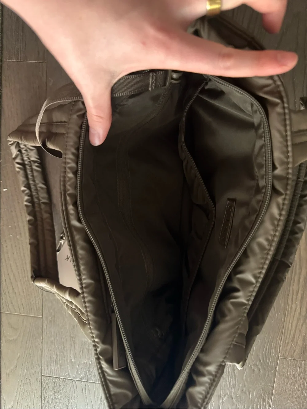 NWT Calpak Luka Mini Tote in Mushroom